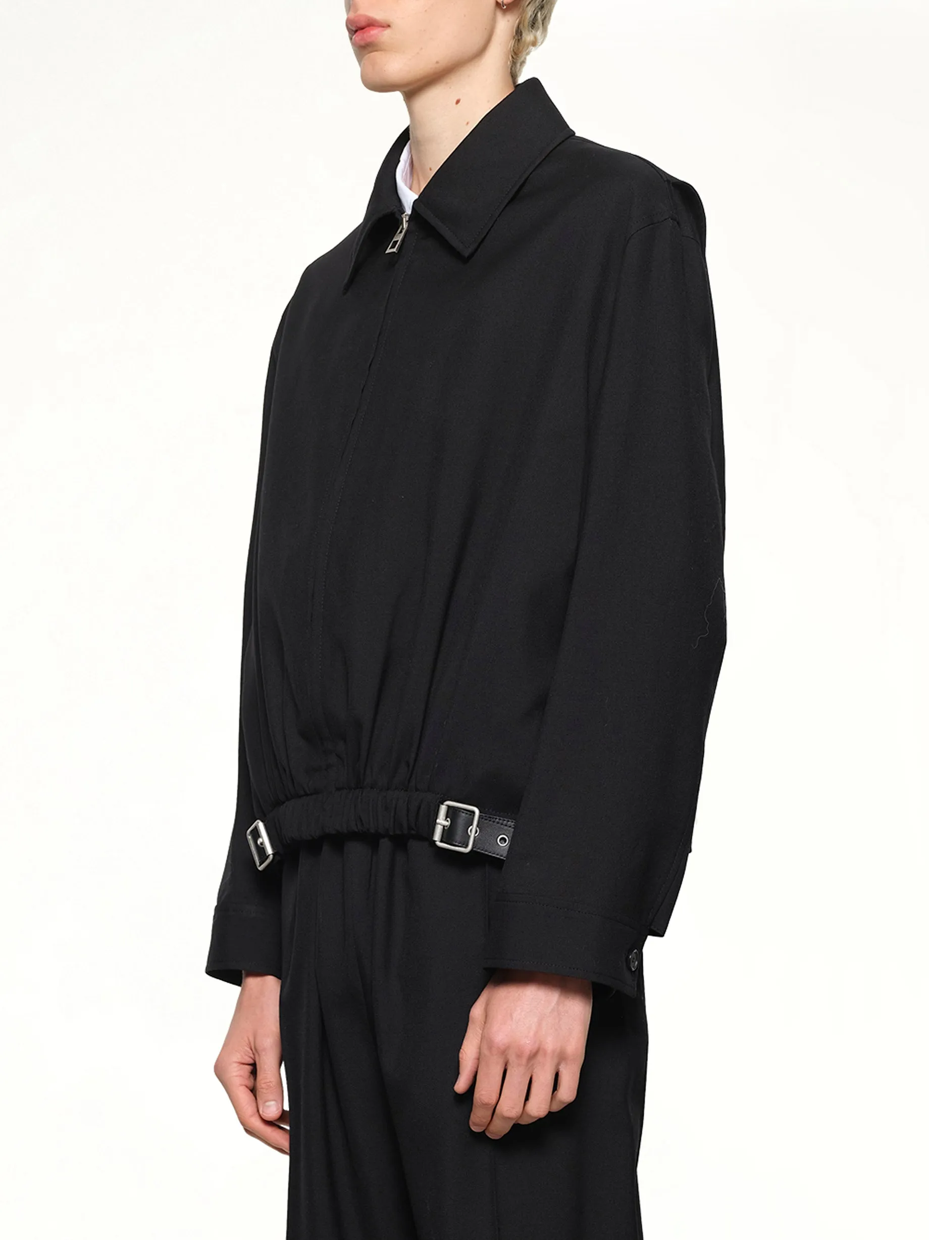 Belted Jacket in Black sold by MARAIS product image thumbnail 3