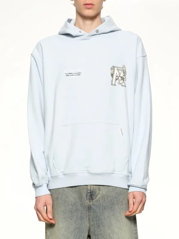 Legacy Falcon Hoodie in Cloud made by Represent