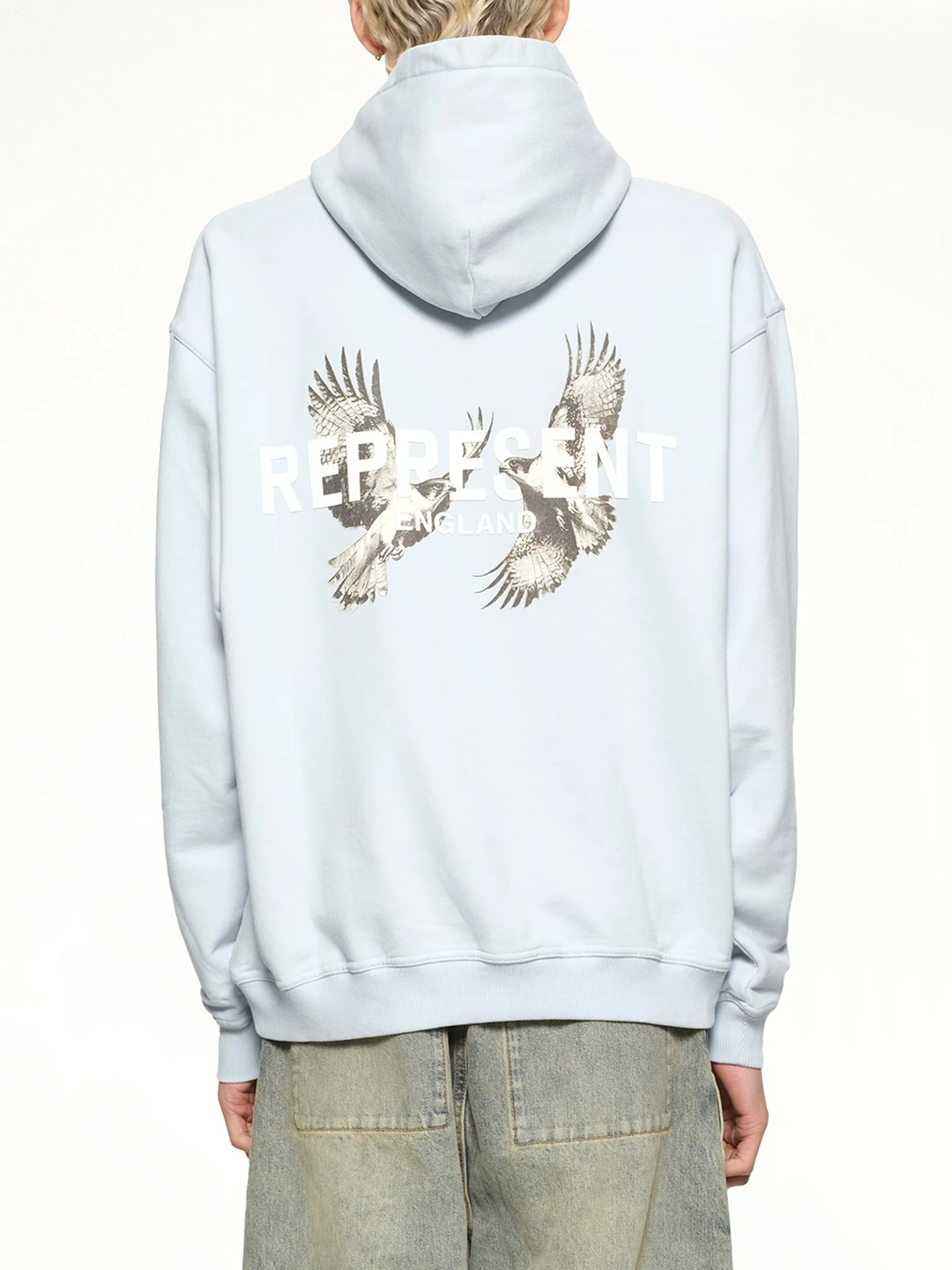 Legacy Falcon Hoodie in Cloud sold by MARAIS product image thumbnail 5
