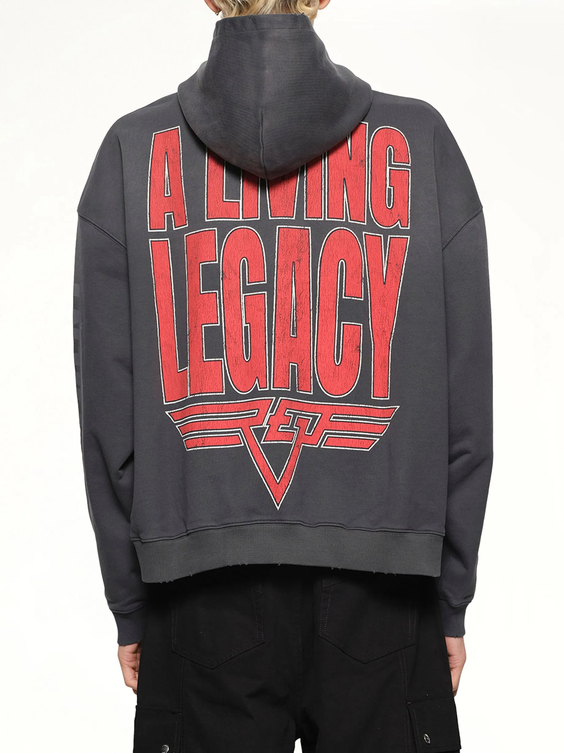 Represent Living Legacy Tour Hoodie in Sun Fade Grey sold by MARAIS product image thumbnail 5