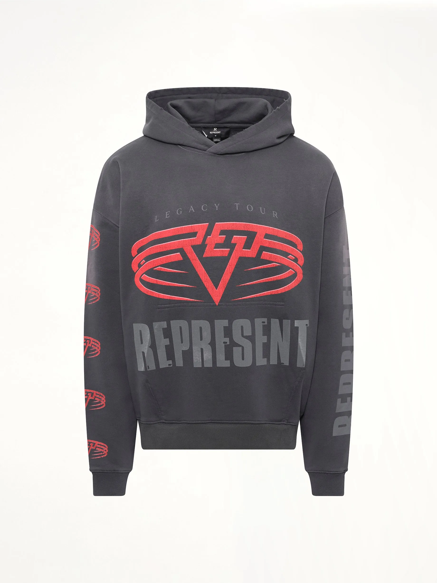 Represent Living Legacy Tour Hoodie in Sun Fade Grey sold by MARAIS product image thumbnail 2