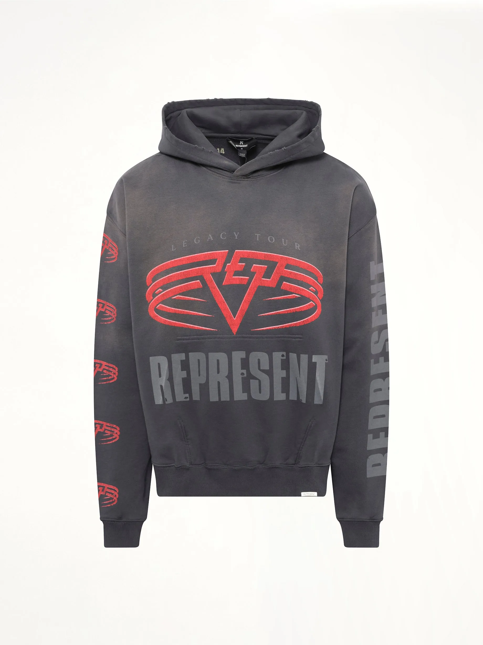 Reversible Living Legacy Falcon Hoodie in Sun Fade Grey sold by MARAIS product image thumbnail 2