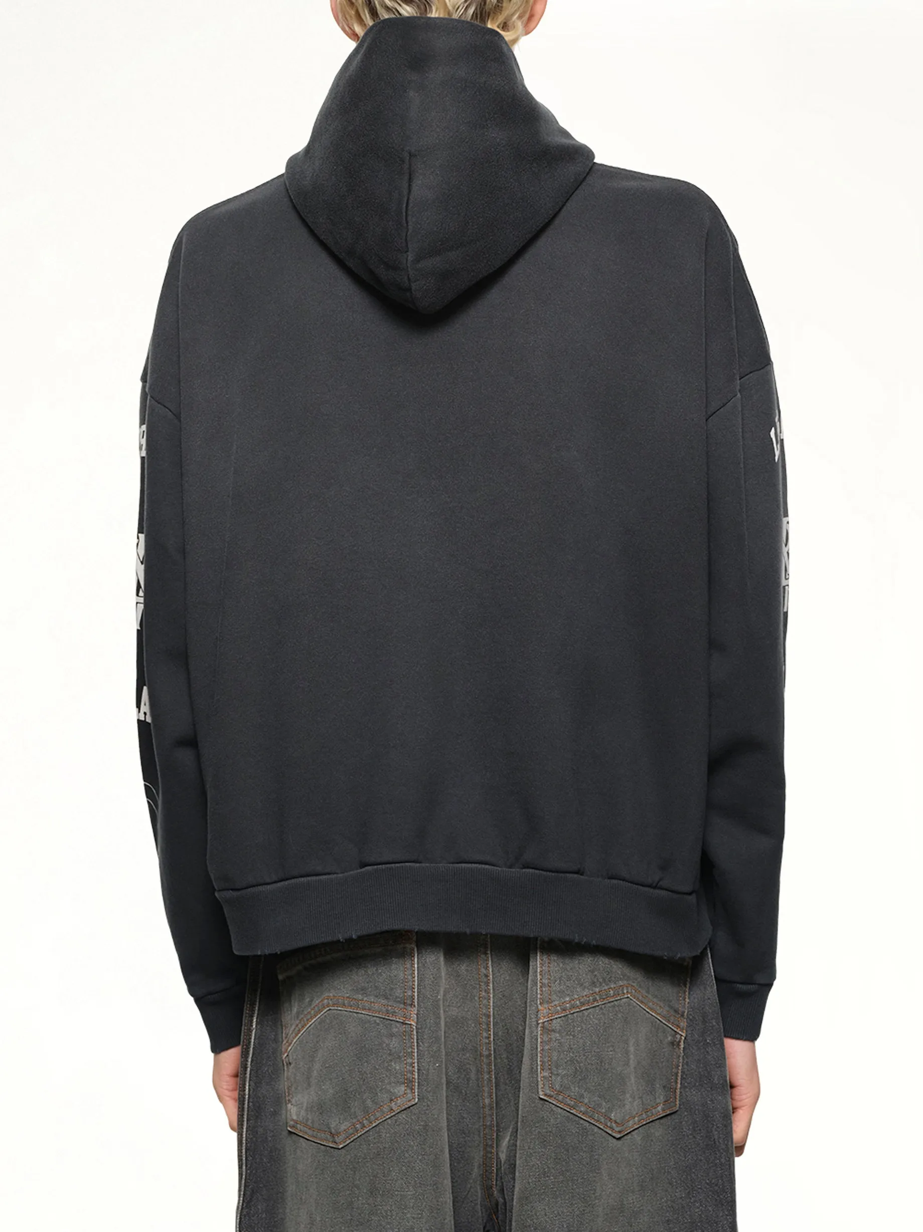 Represent Legacy Crest Hoodie in Stained Black sold by MARAIS product image thumbnail 5