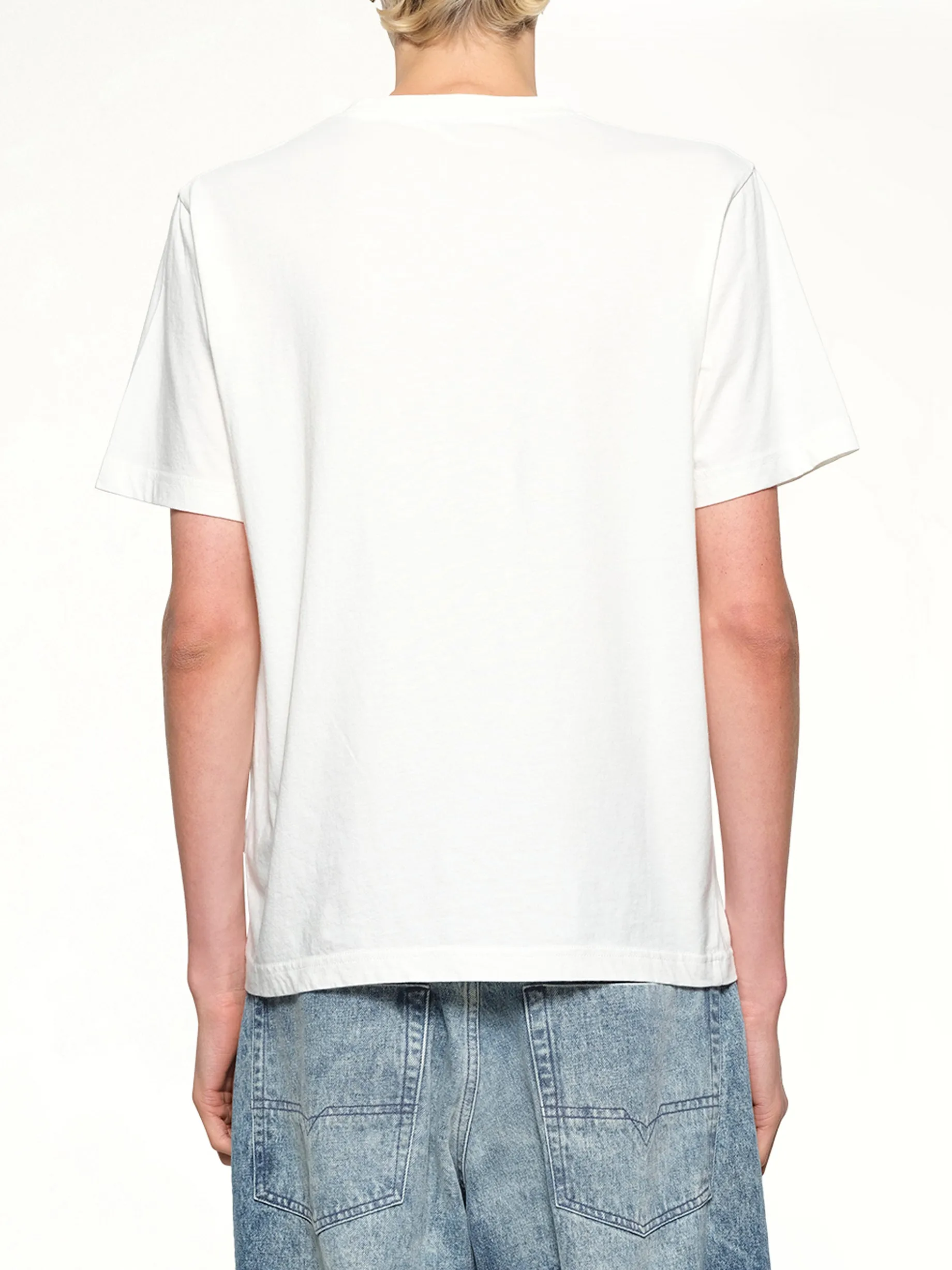 Autry x Maison Kitsune T-Shirt in White sold by MARAIS product image thumbnail 5