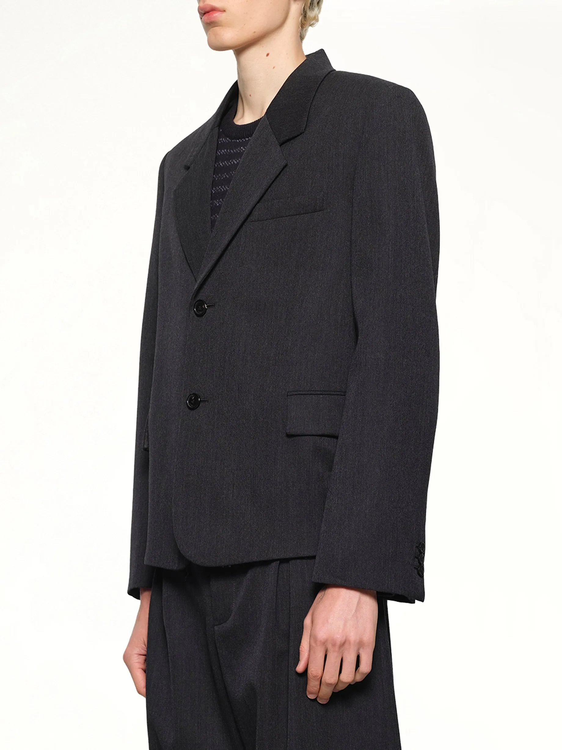 Jacket in Grey sold by MARAIS product image thumbnail 3