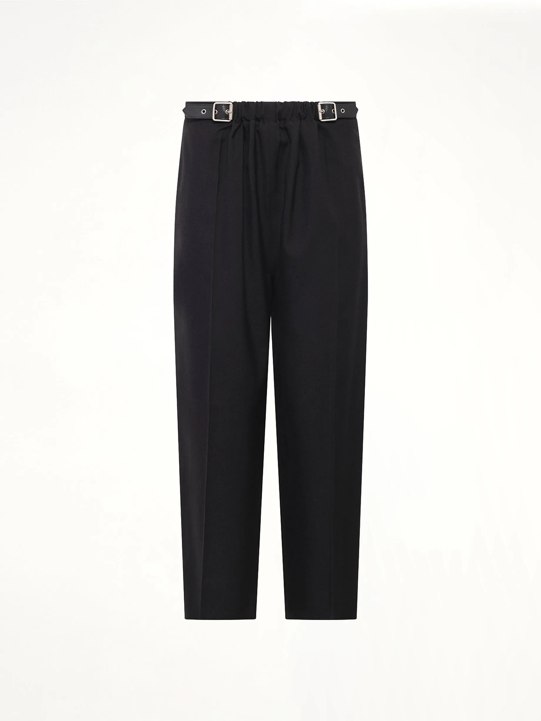 Belted Trousers in Black sold by MARAIS product image thumbnail 2