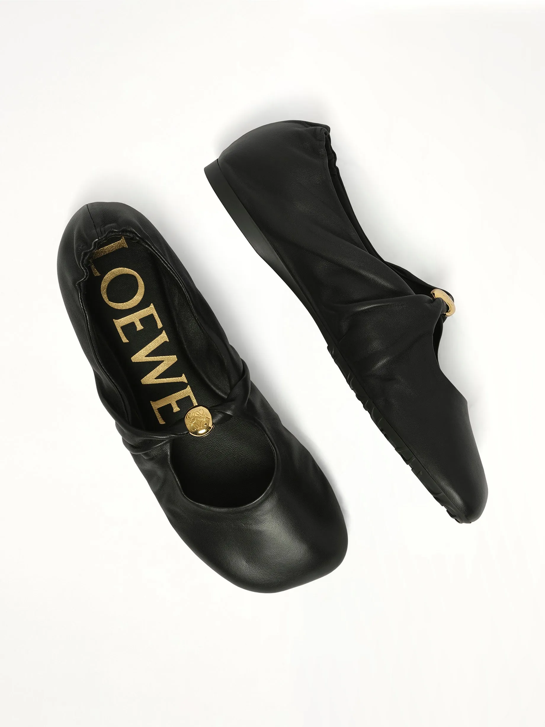 Pebble Soft Ballerina in Black sold by MARAIS product image thumbnail 4