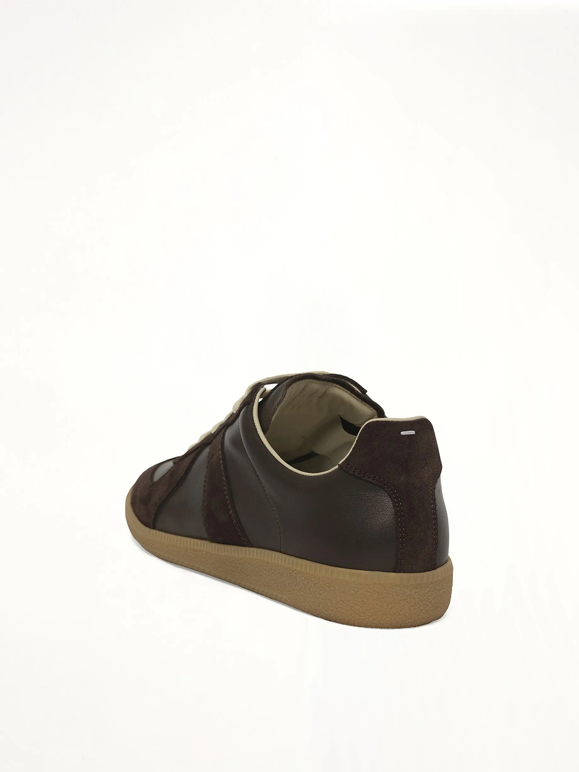 Replica Sneaker in Dark Brown sold by MARAIS product image thumbnail 3