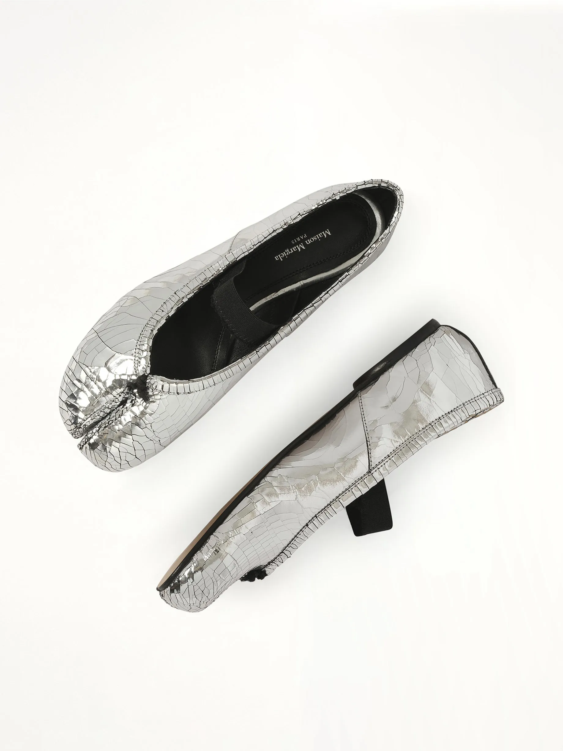 Broken Mirror Ballerina in Silver/Black sold by MARAIS product image thumbnail 4