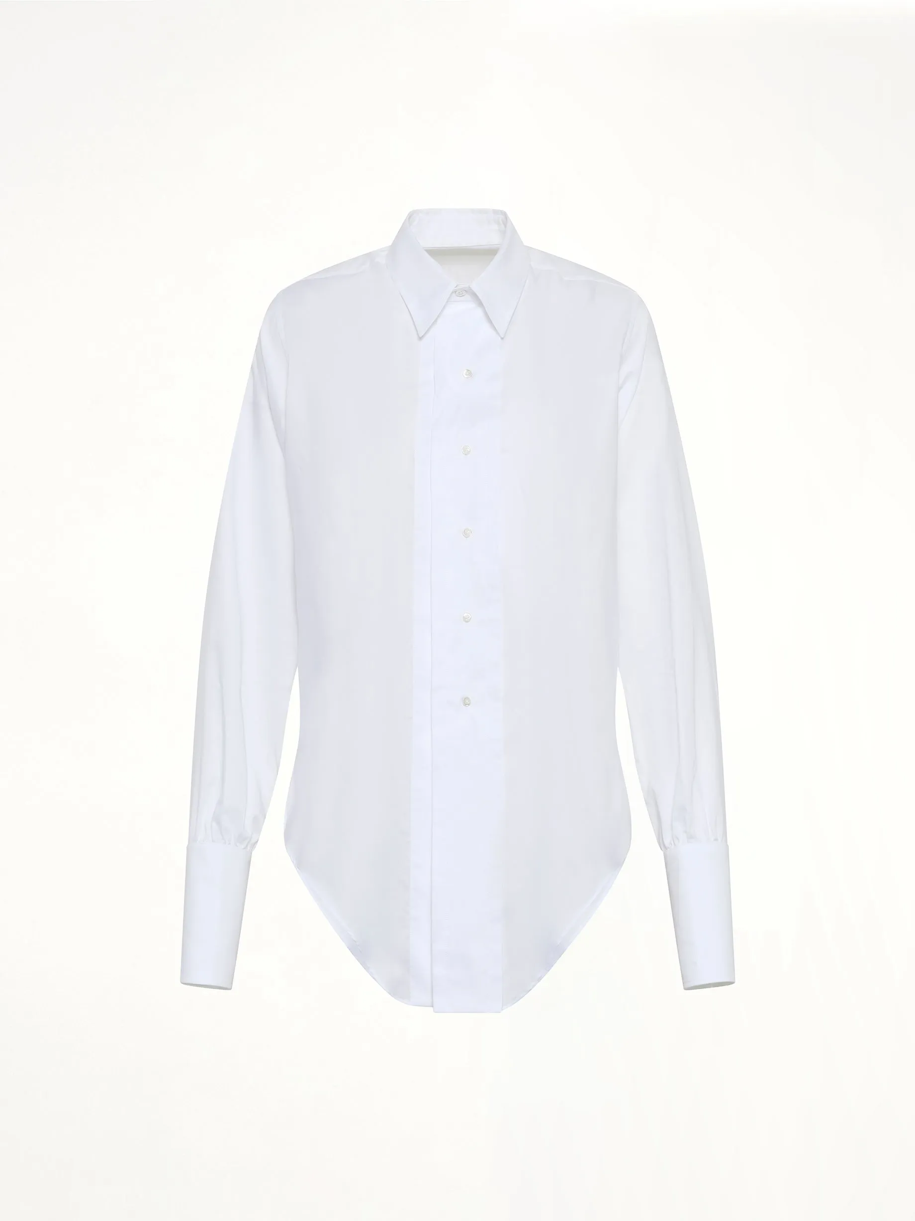 Long-sleeved Shirt in White sold by MARAIS product image thumbnail 2