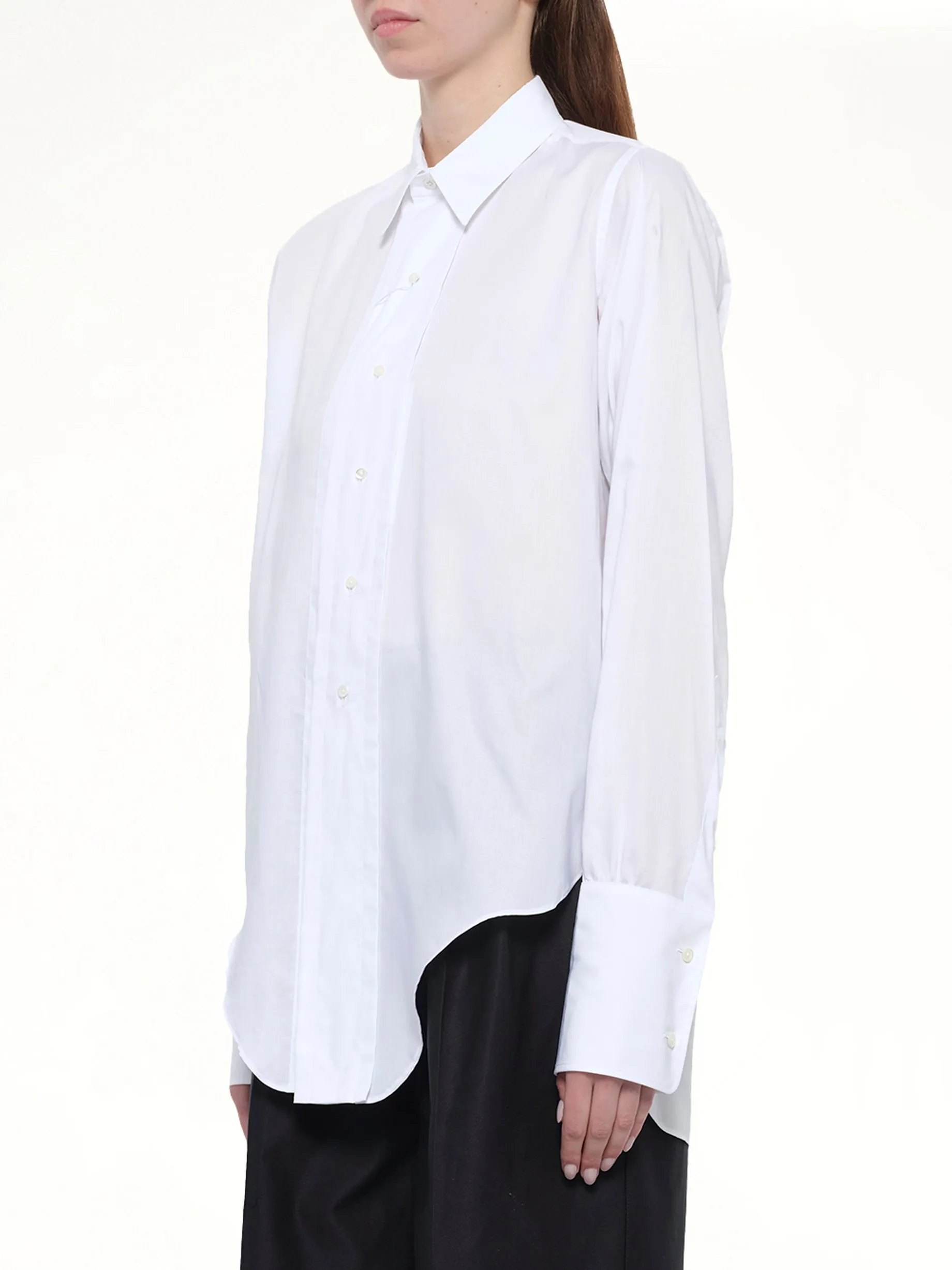 Long-sleeved Shirt in White sold by MARAIS product image thumbnail 3