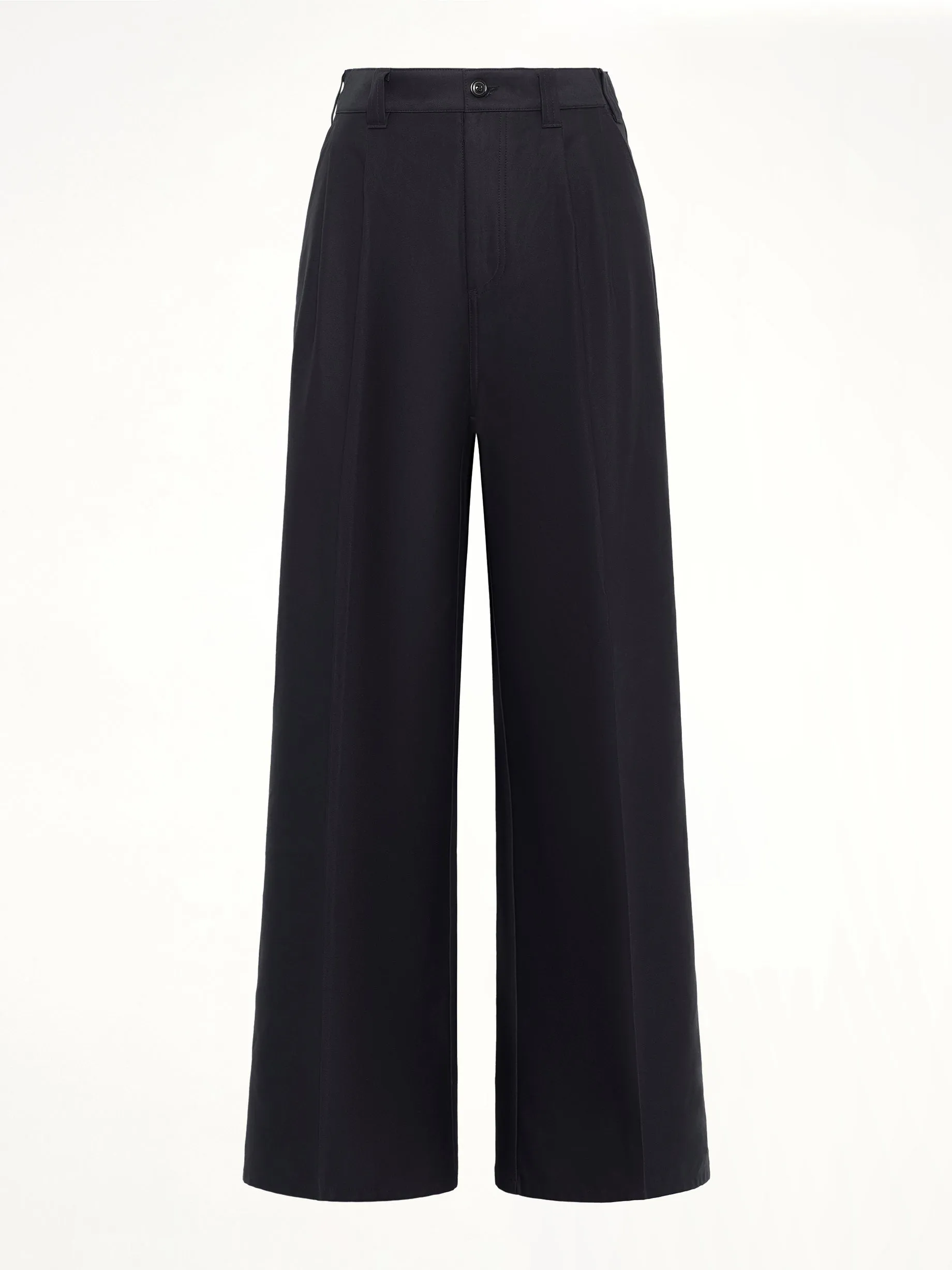 Cotton Palazzo Trouser in Black sold by MARAIS product image thumbnail 2