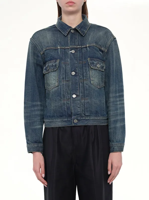Denim Jacket in Blue Wash made by Maison Margiela