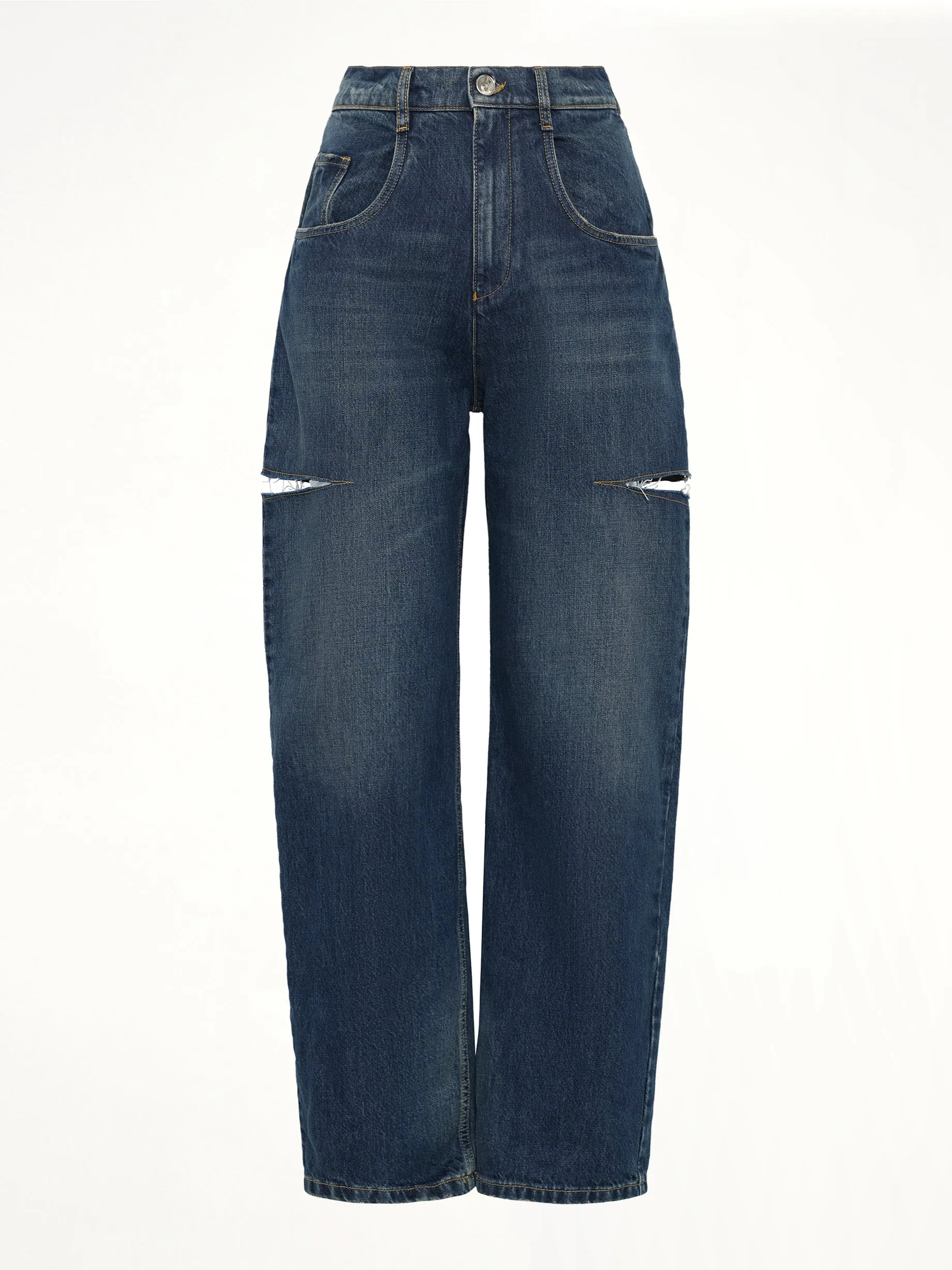 Slash Denim Jeans in Washed Indigo sold by MARAIS product image thumbnail 2