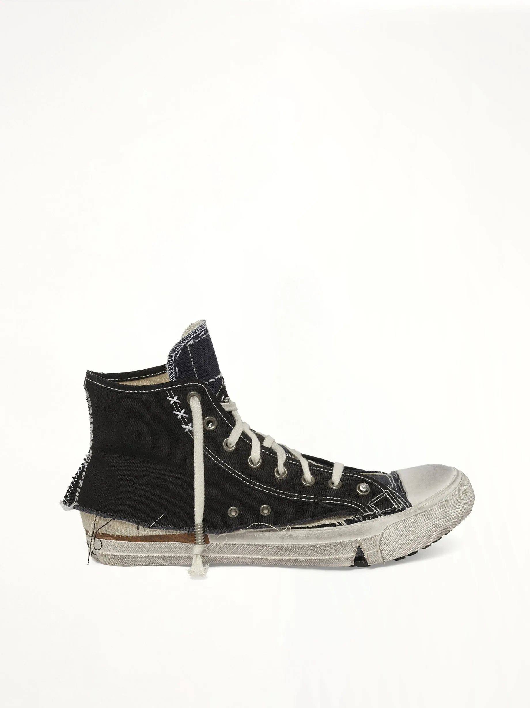 Loved to Death Sneaker in Black sold by MARAIS