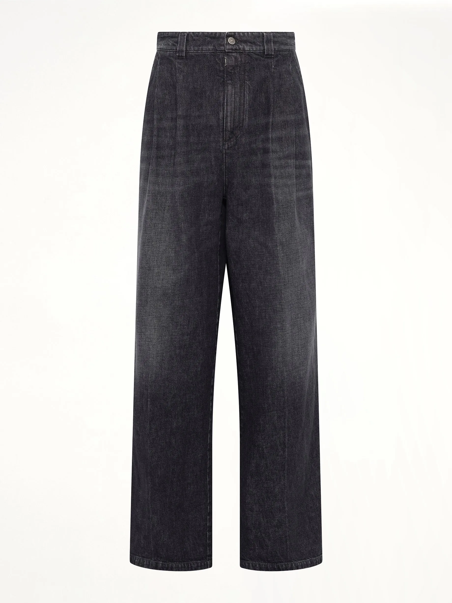 Wide Denim Pants in Washed Black sold by MARAIS product image thumbnail 2
