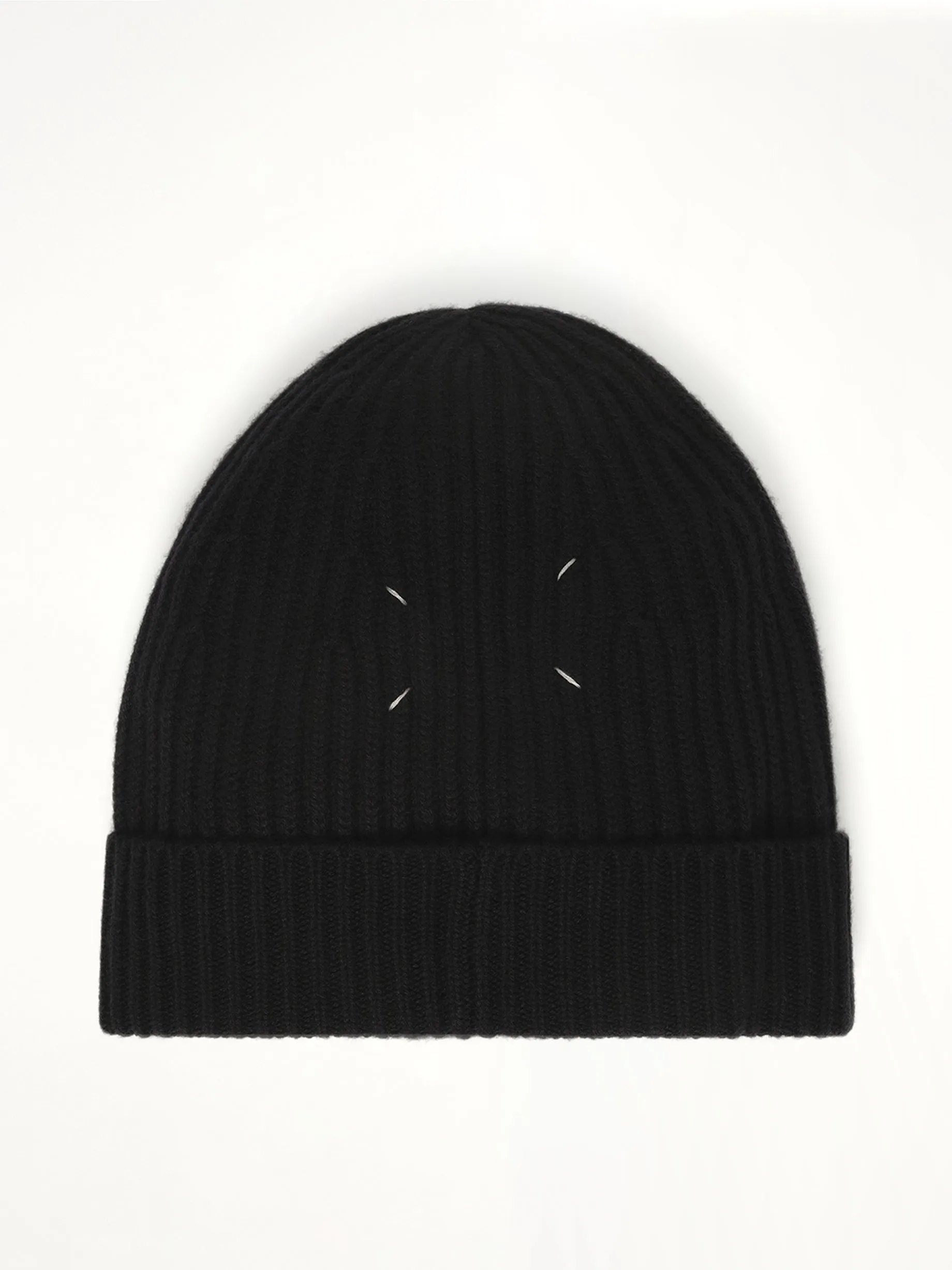 Wool Beanie in Black sold by MARAIS product image thumbnail 2