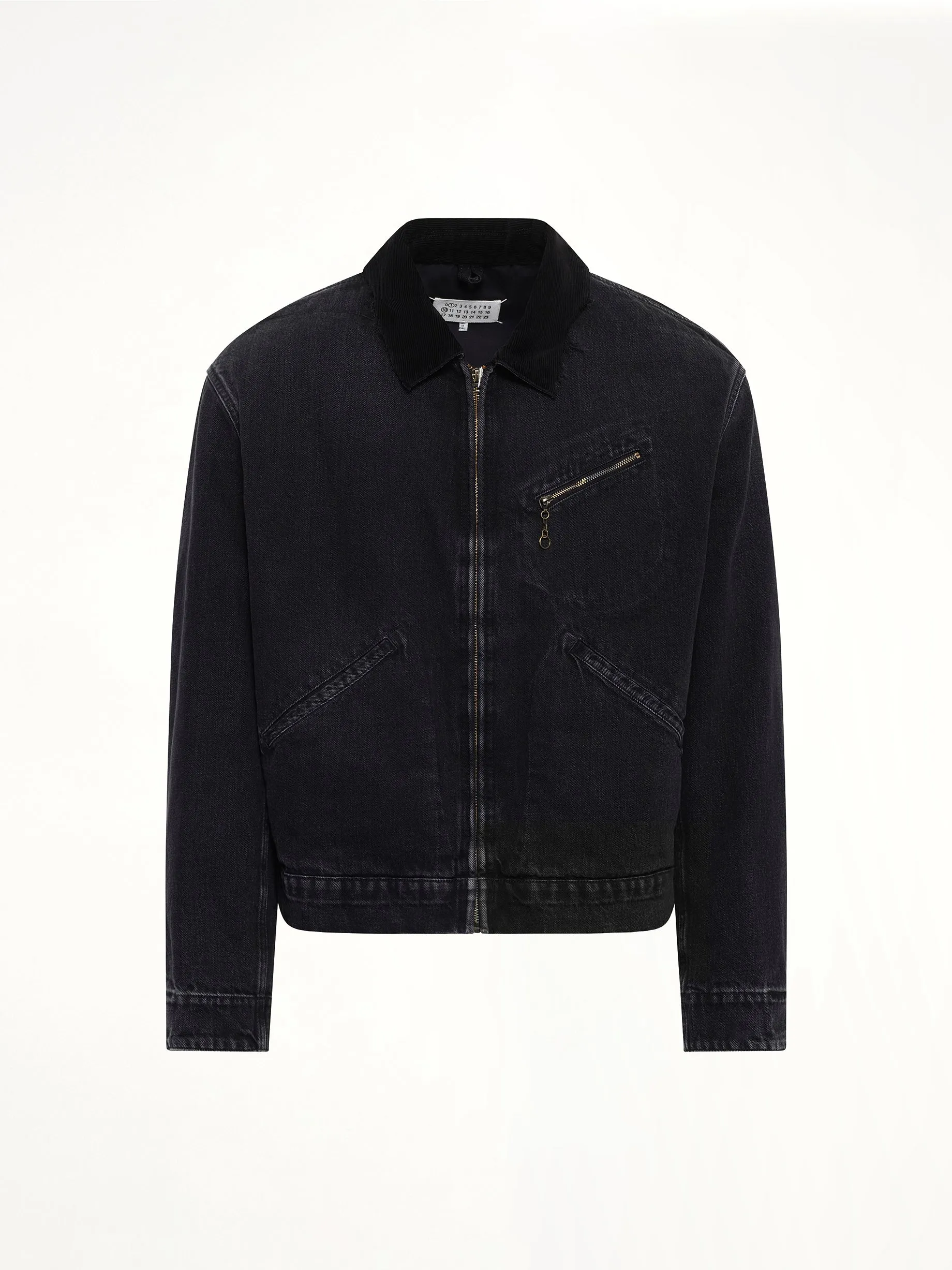 Original Japanese Denim Jacket in Washed Black sold by MARAIS product image thumbnail 2