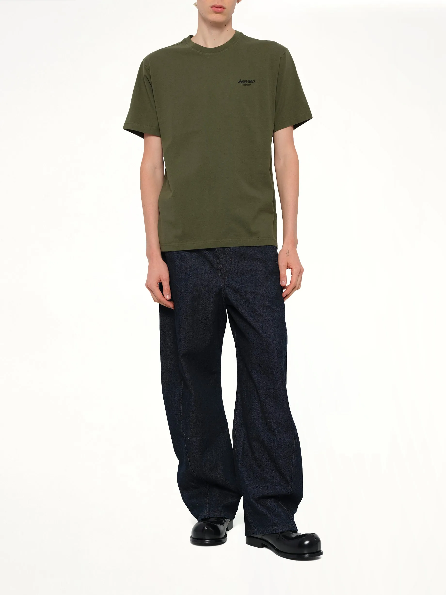 Kenzo x Futura 2000 T-Shirt in Olive sold by MARAIS product image thumbnail 4