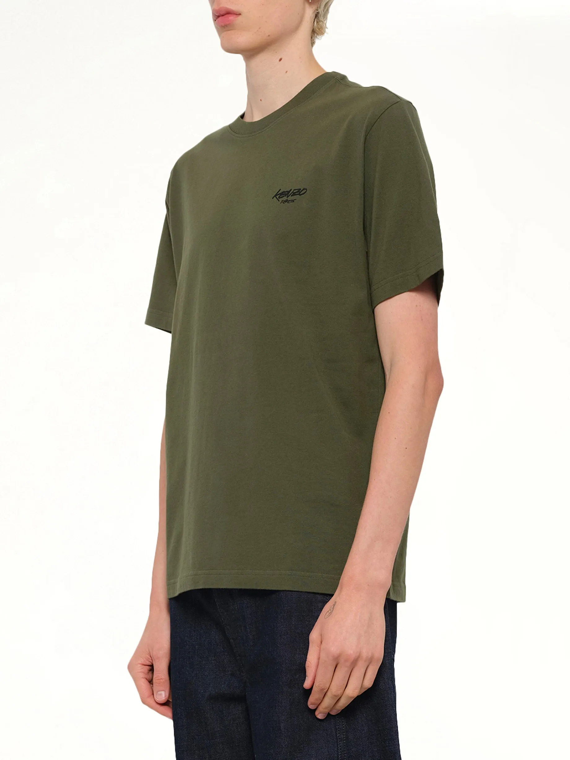 Kenzo x Futura 2000 T-Shirt in Olive sold by MARAIS product image thumbnail 3