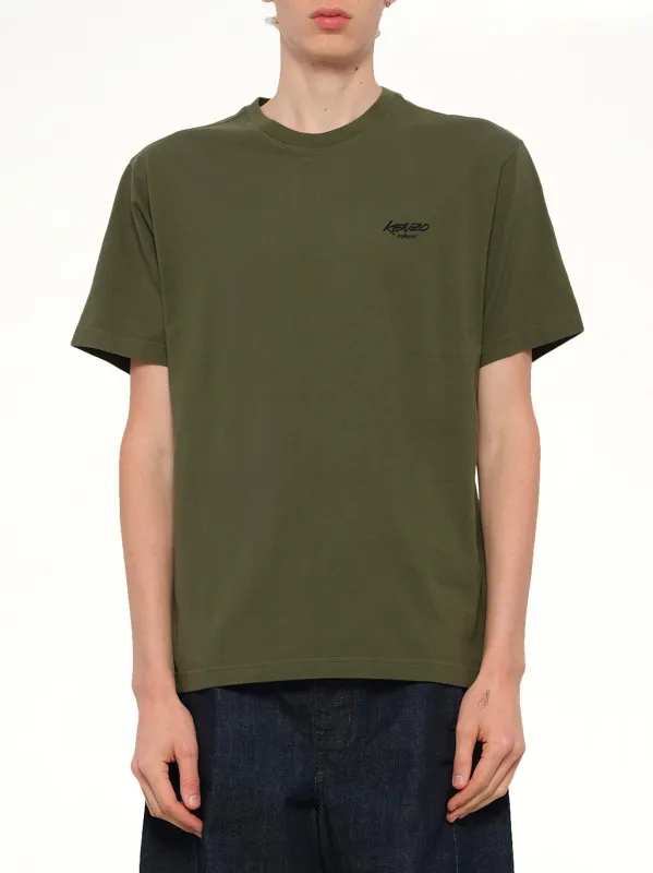 Kenzo x Futura 2000 T-Shirt in Olive sold by MARAIS
