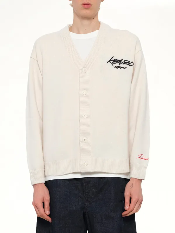 Kenzo x Futura 2000 Cardigan in Off White made by Kenzo