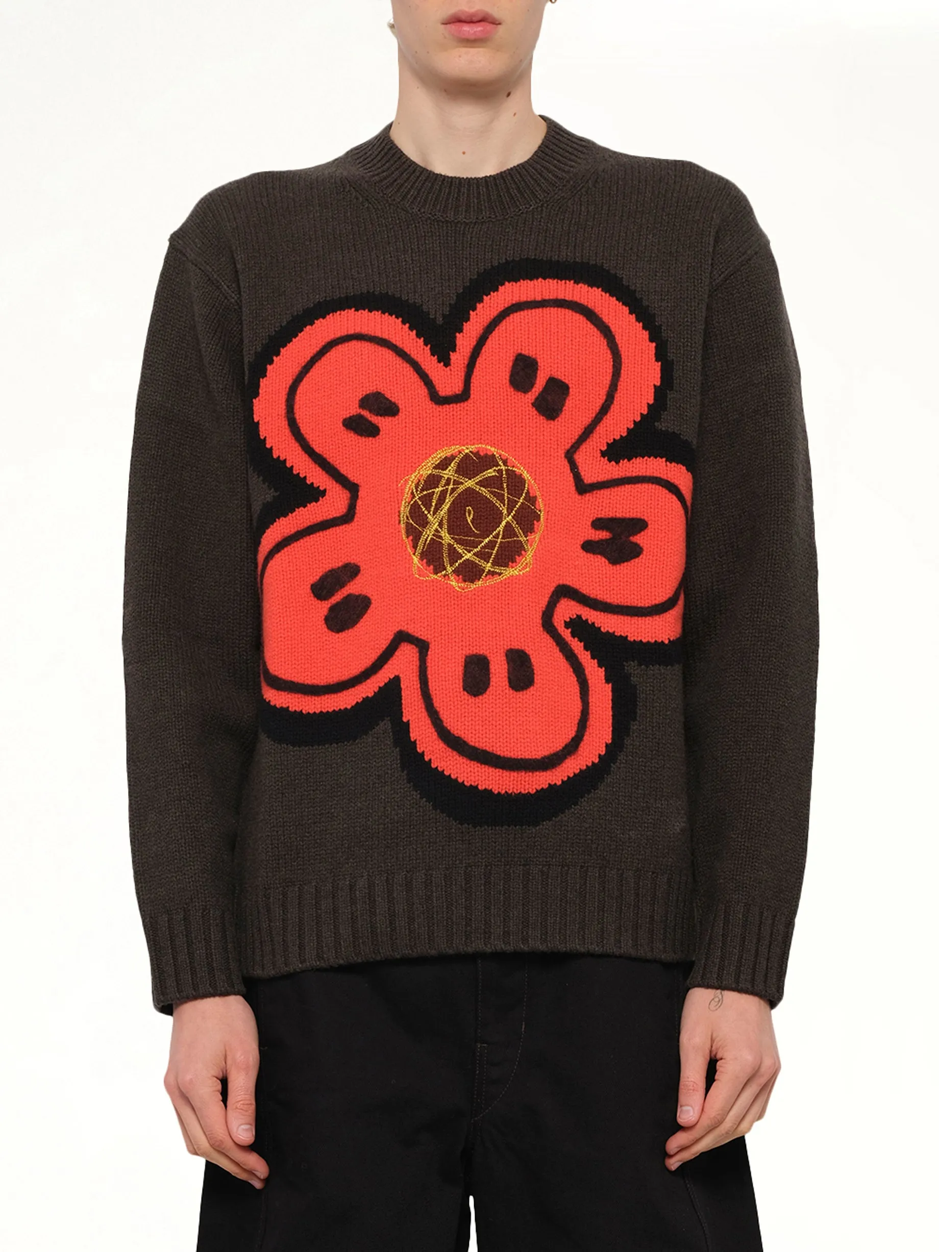 Rws Kenzo Futura Jumper in Khaki sold by MARAIS