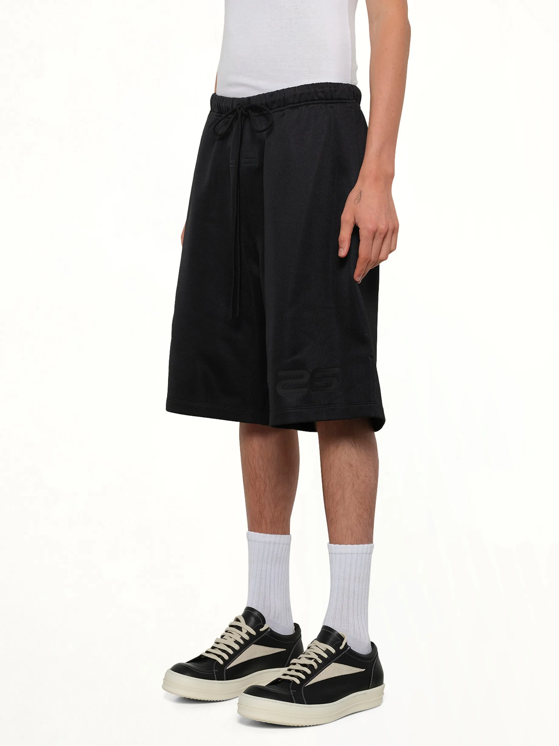 Relaxed Sweatshort in Vintage Black sold by MARAIS product image thumbnail 3