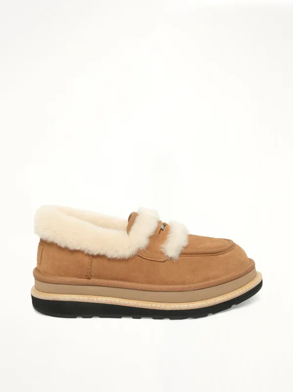 UGG sacai Loafer in Chestnut sold by MARAIS