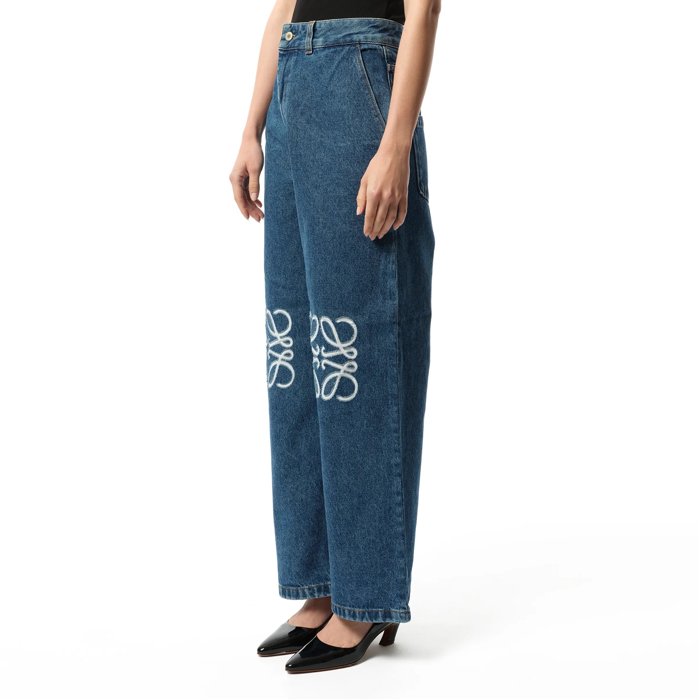 Anagram Baggy Jeans AF in Jeans Blue sold by MARAIS product image thumbnail 5