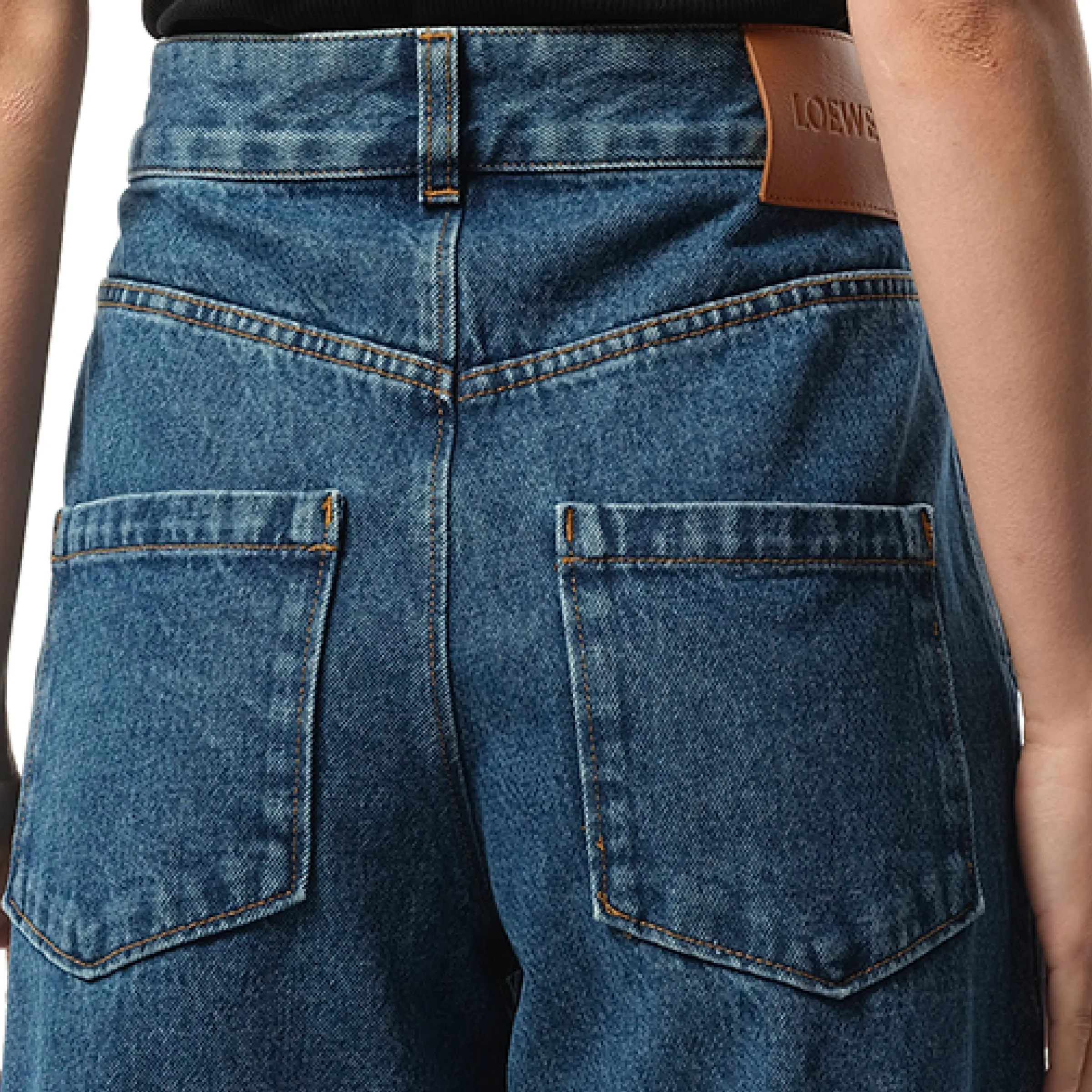 Anagram Baggy Jeans AF in Jeans Blue sold by MARAIS product image thumbnail 3