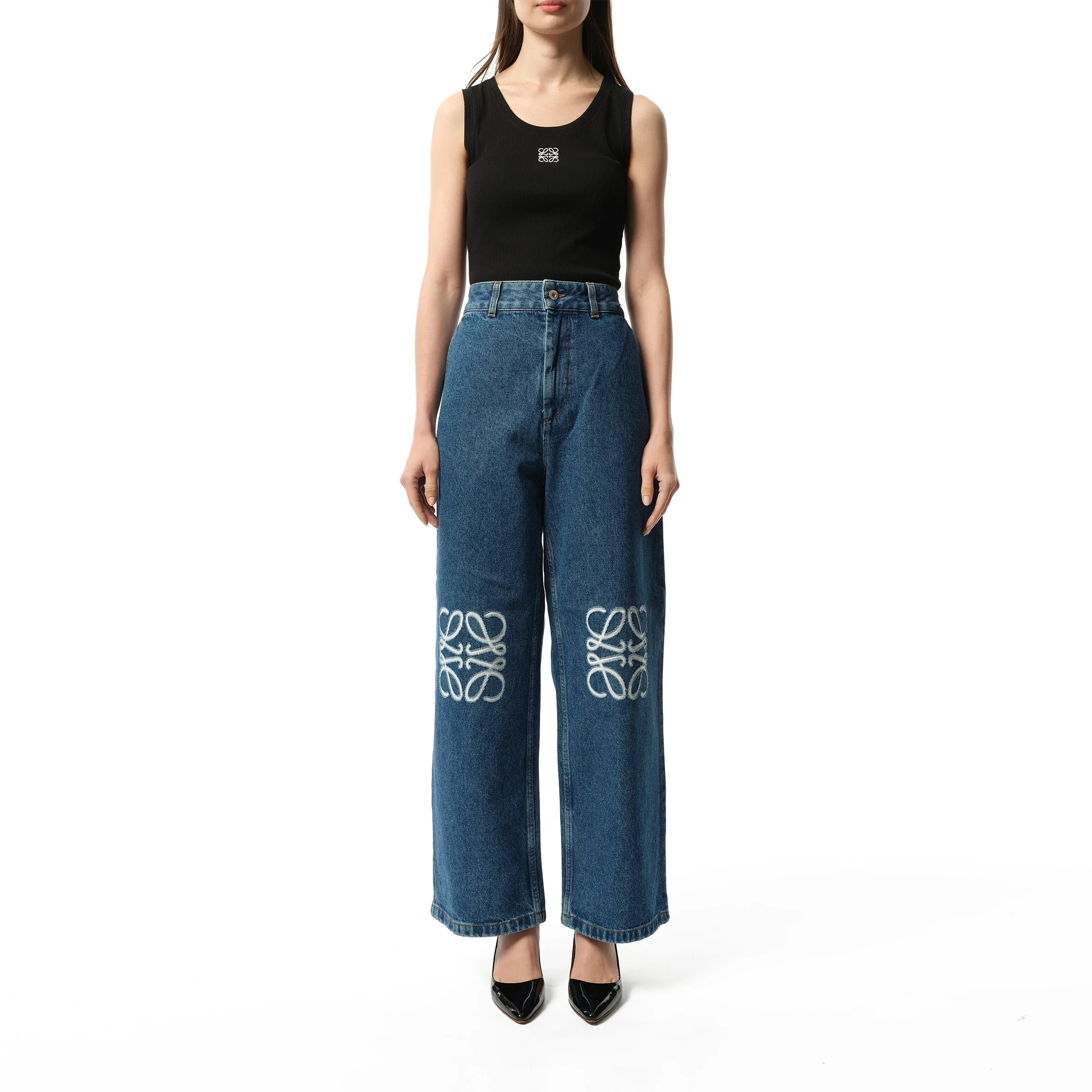 Anagram Baggy Jeans AF in Jeans Blue sold by MARAIS product image thumbnail 4