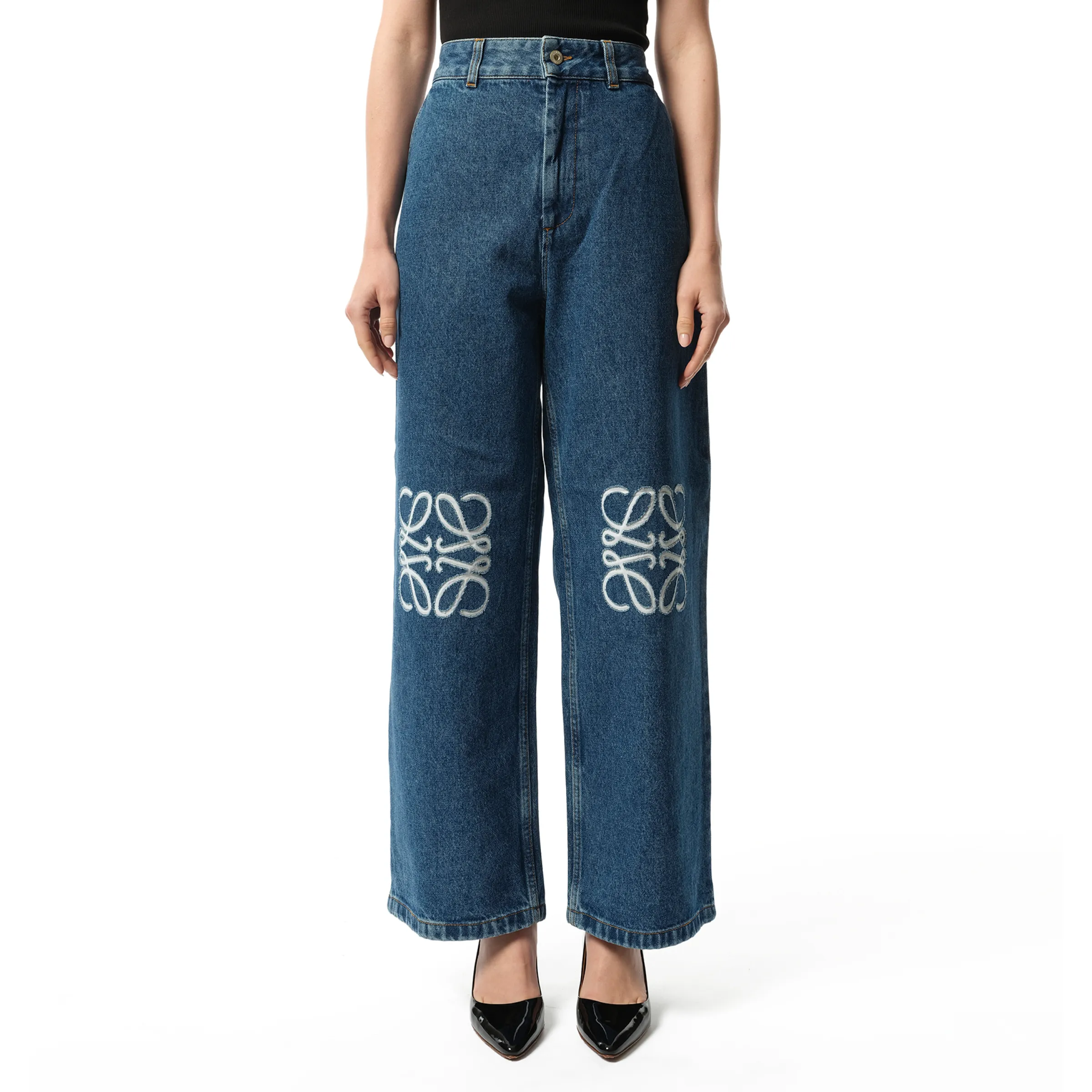Anagram Baggy Jeans AF in Jeans Blue sold by MARAIS