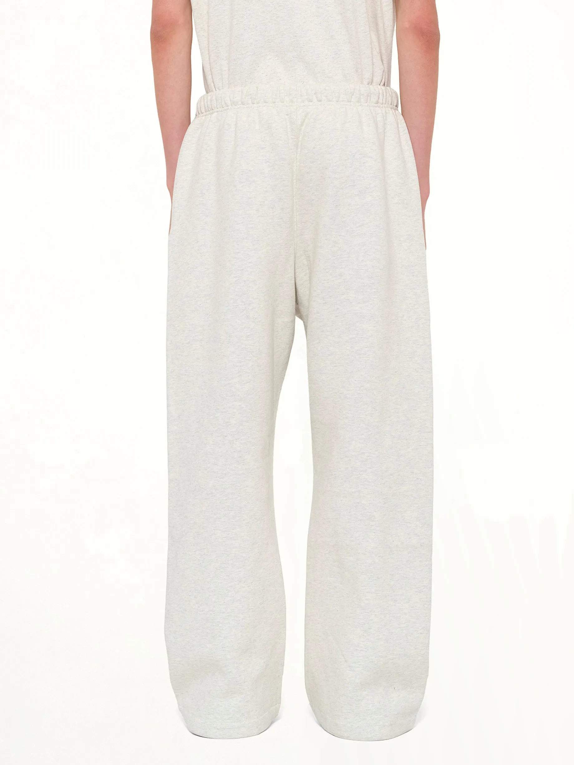Flare Sweatpant in Oatmeal Heather sold by MARAIS product image thumbnail 5