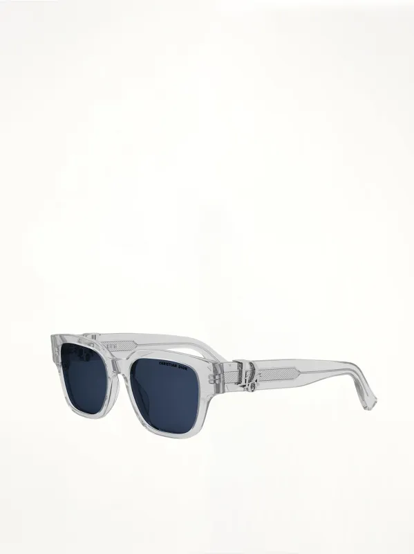 Dior Oblique S1F 85B054 Transparent Sunglasses sold by MARAIS