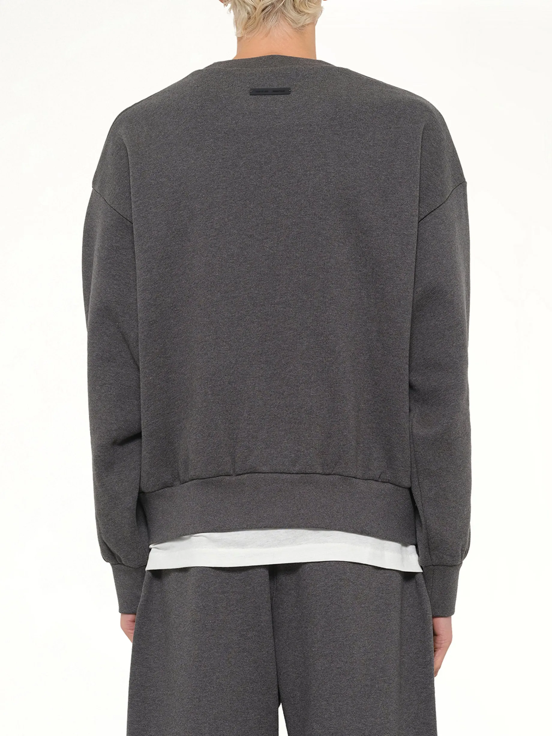 Classic Crewneck Sweatshirt in Charcoal Heather sold by MARAIS product image thumbnail 5