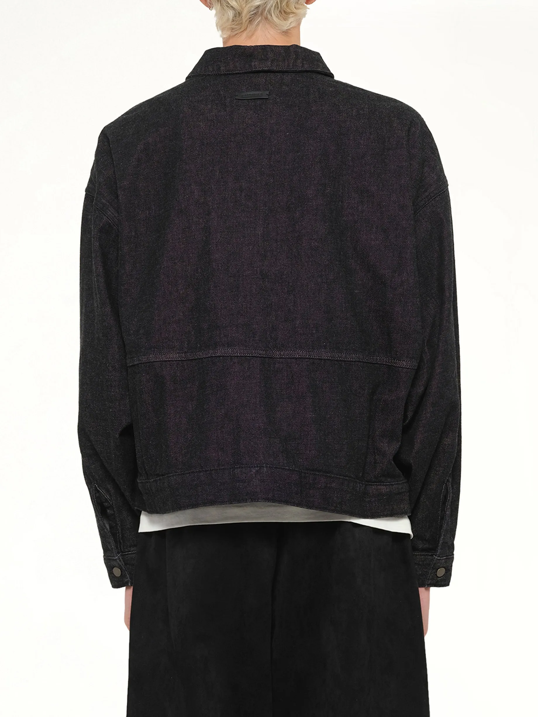 Work Jacket in Vintage Black sold by MARAIS product image thumbnail 5