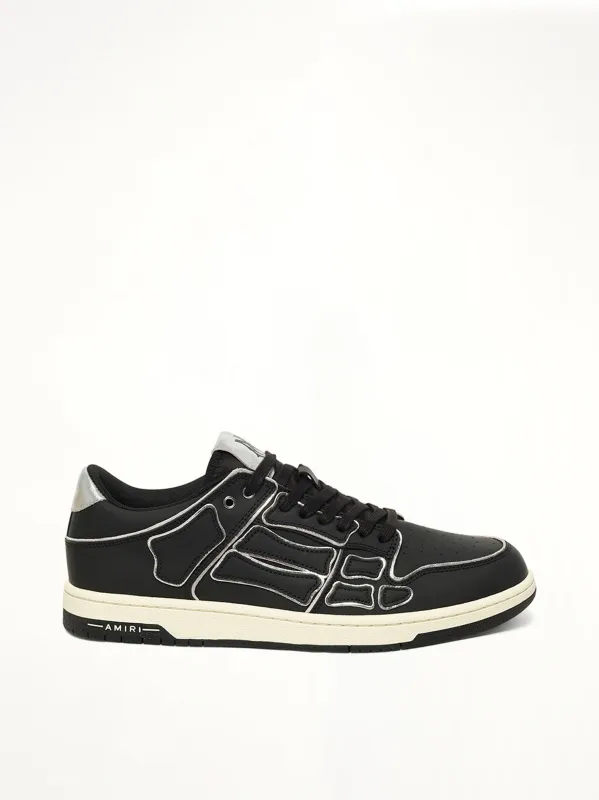 Skel Top Low Contrast Sneaker in Black sold by MARAIS