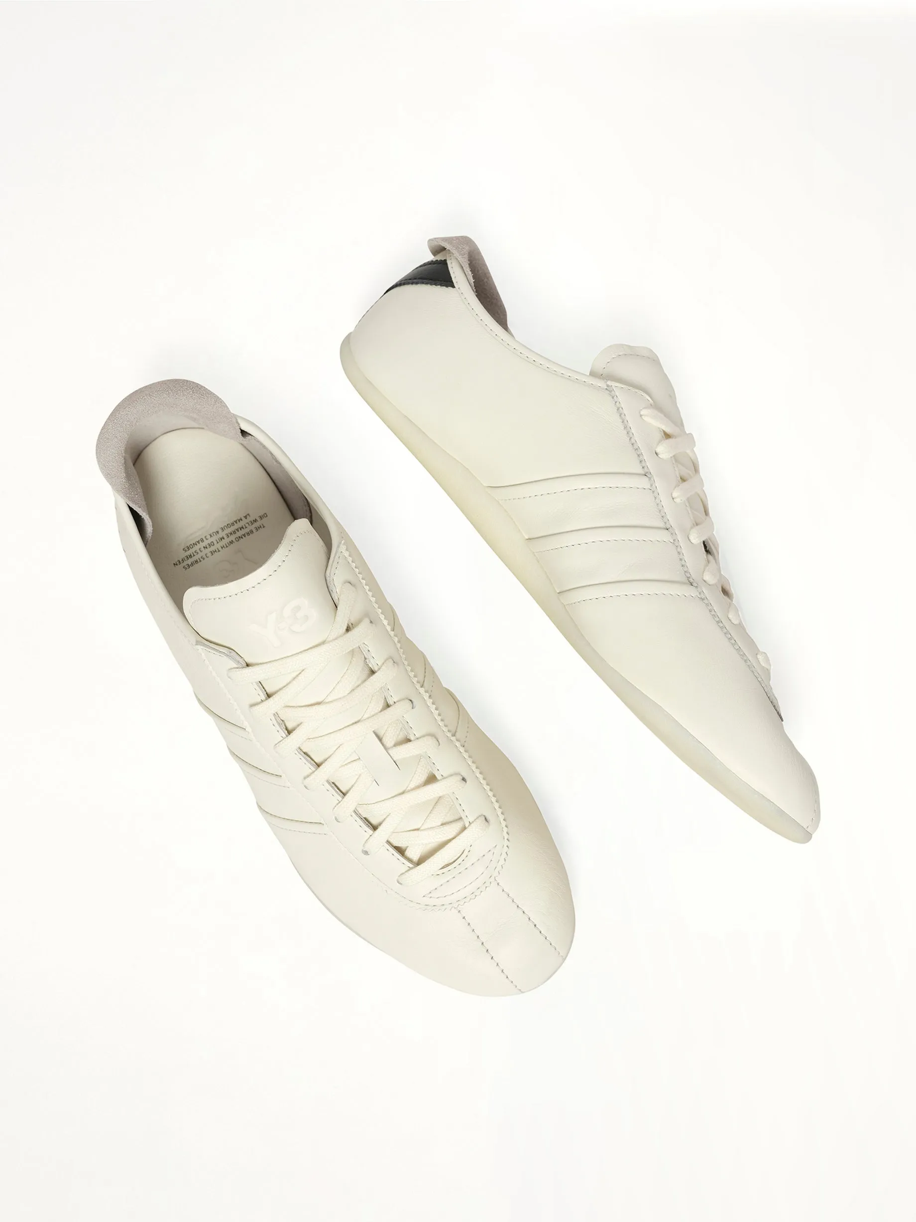 Y-3 Tokyo Sneaker in Off White/Black sold by MARAIS product image thumbnail 4