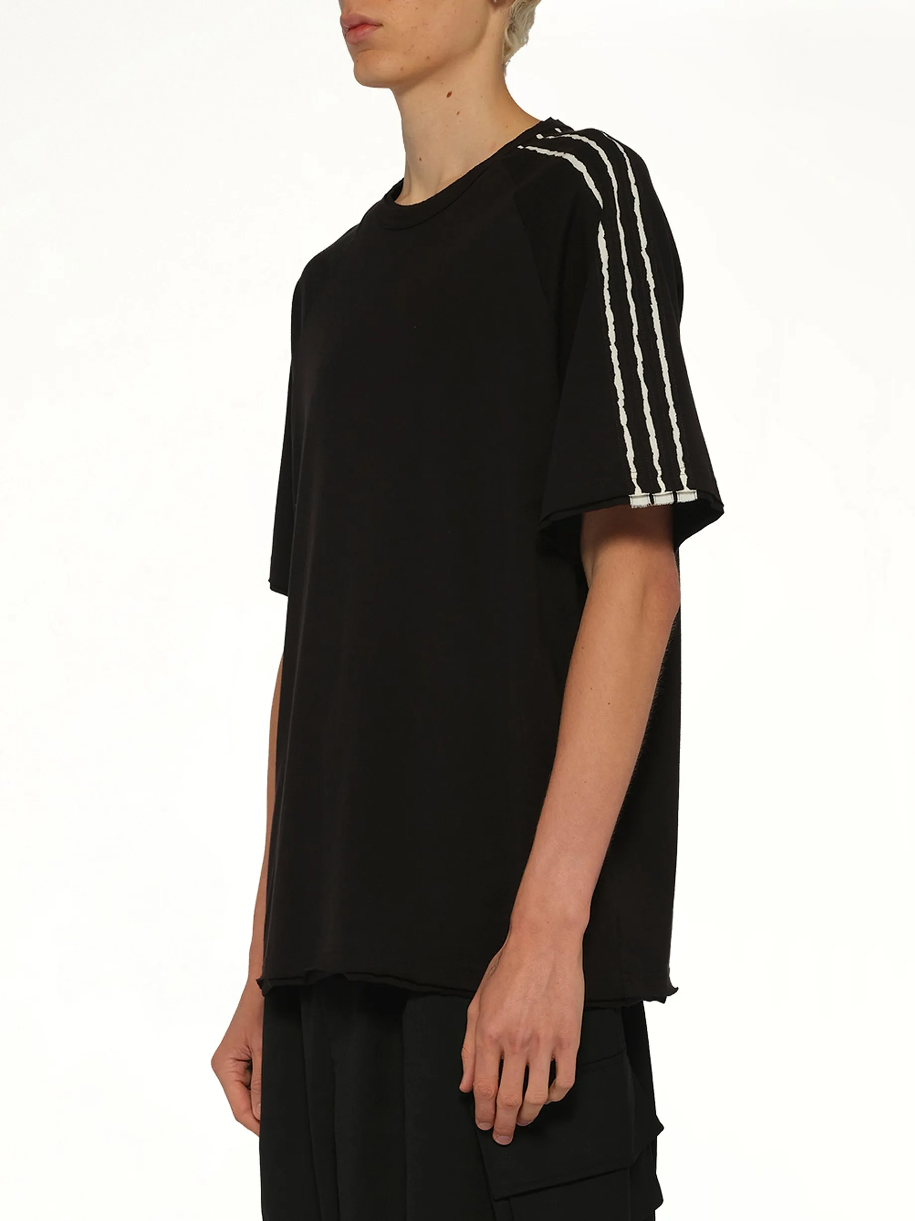 Reconstructed 3S T-Shirt in Black sold by MARAIS product image thumbnail 3