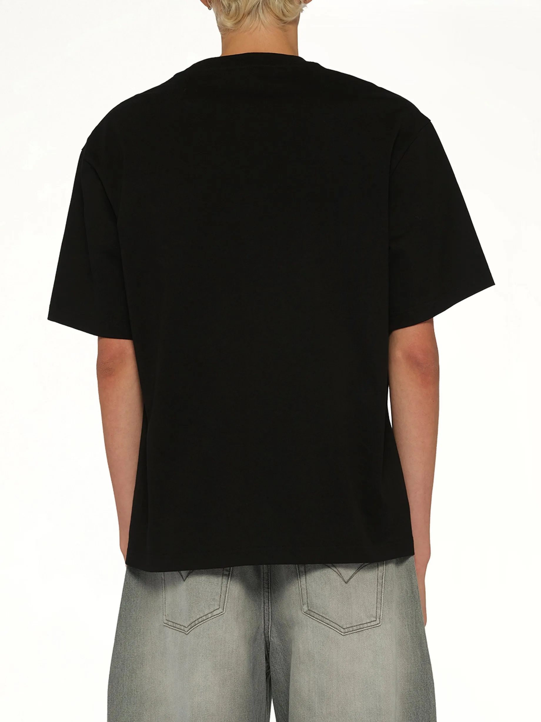 Deconstructed T-Shirt in Black sold by MARAIS product image thumbnail 5