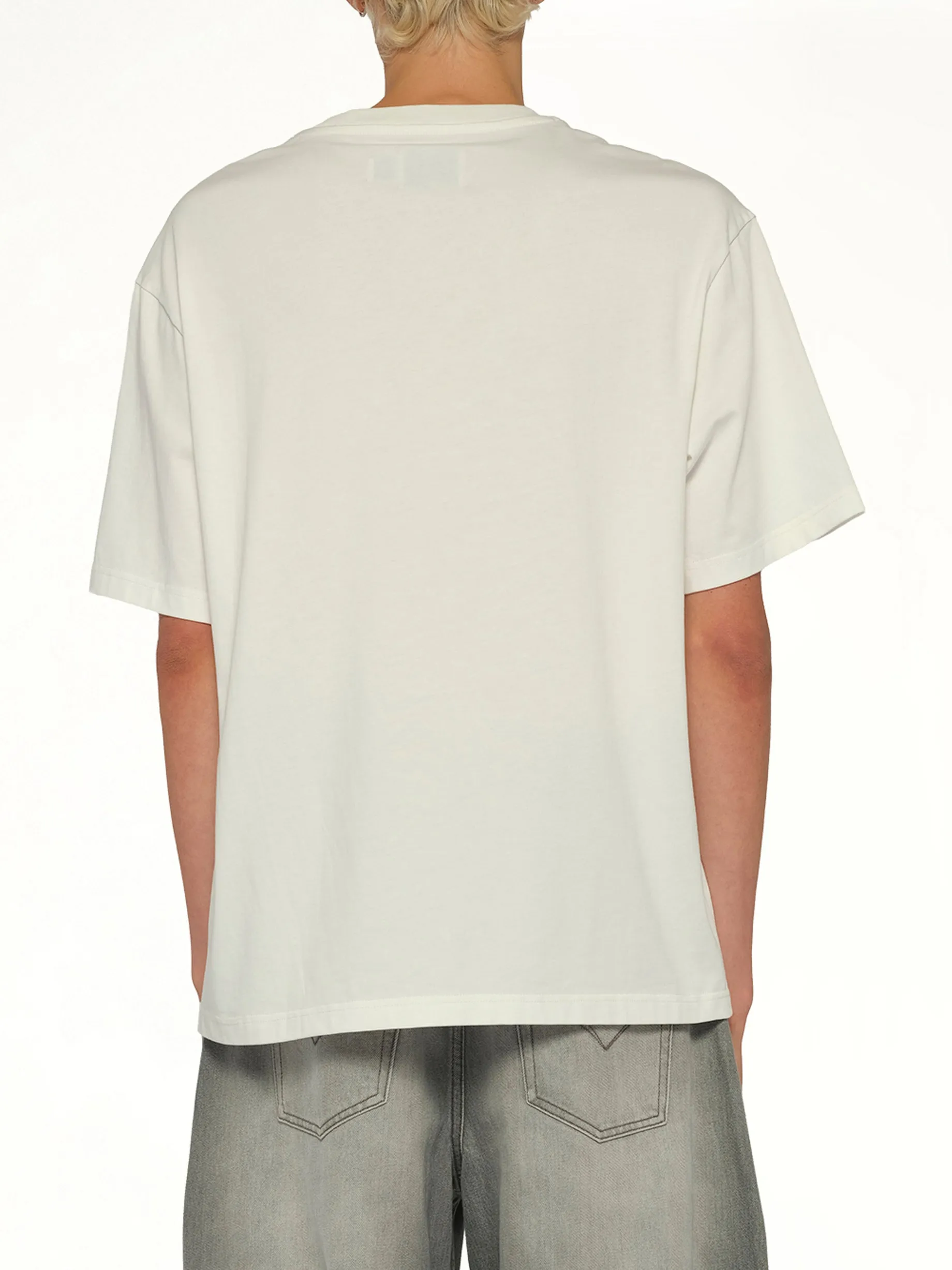 Deconstructed T-Shirt in White sold by MARAIS product image thumbnail 5