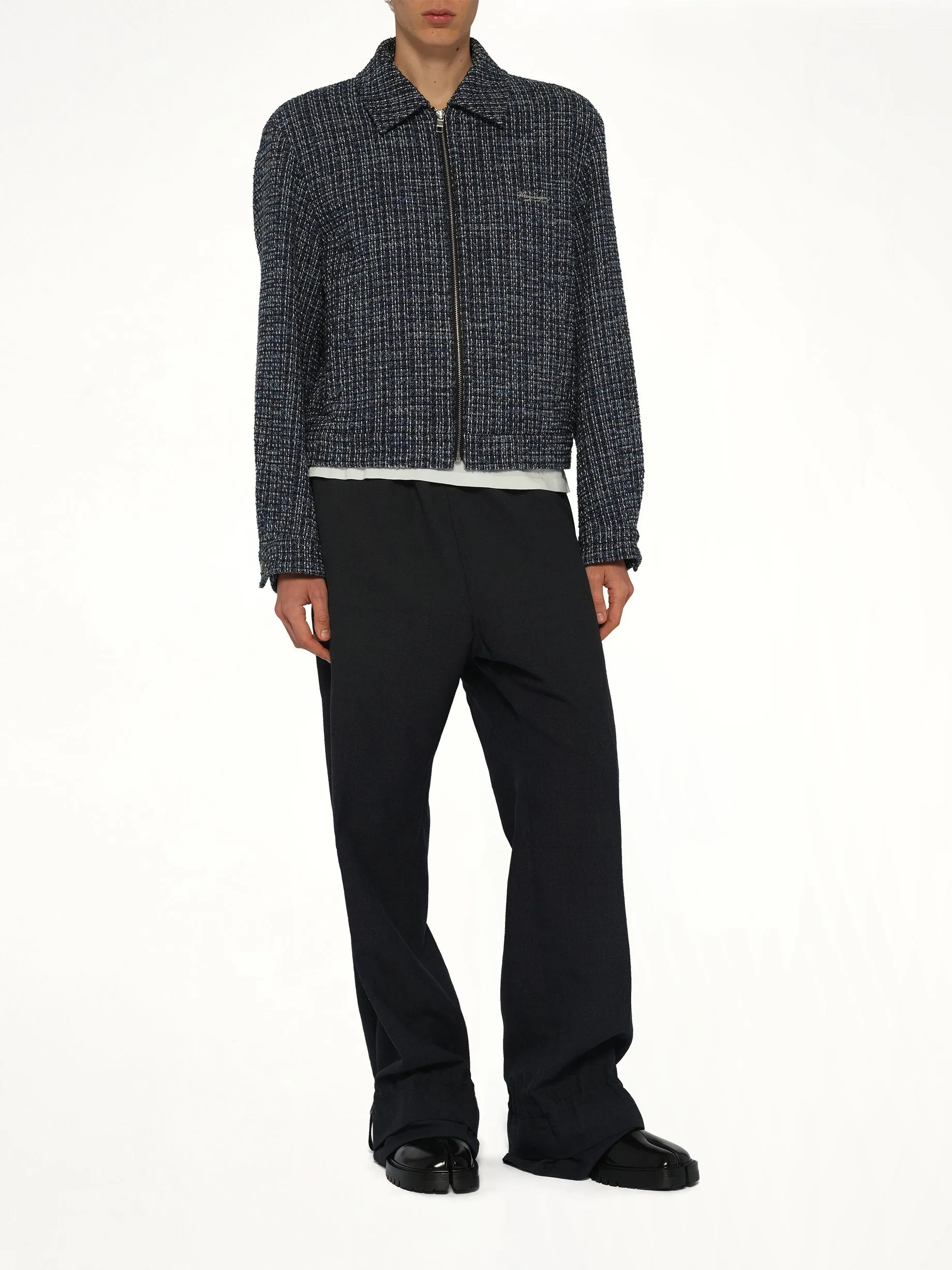 Tweed Jacket in Blue sold by MARAIS product image thumbnail 4