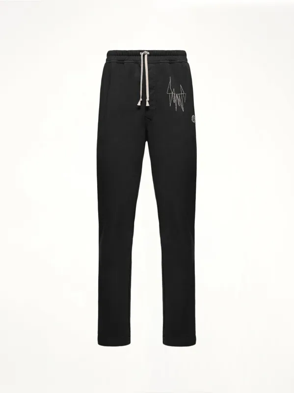 Rick Owens x Moncler Jogger in Black sold by MARAIS