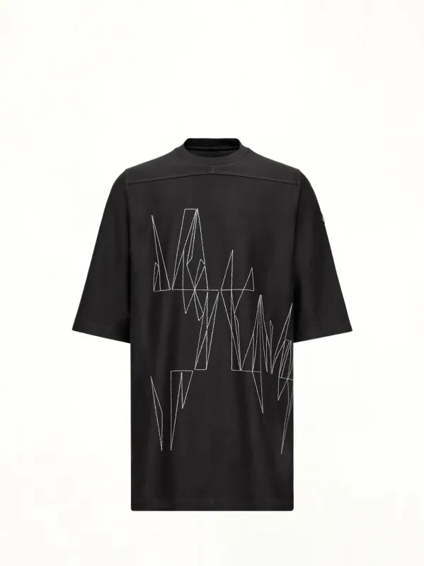 Rick Owens x Moncler Jumbo SS T in Black made by Rick Owens