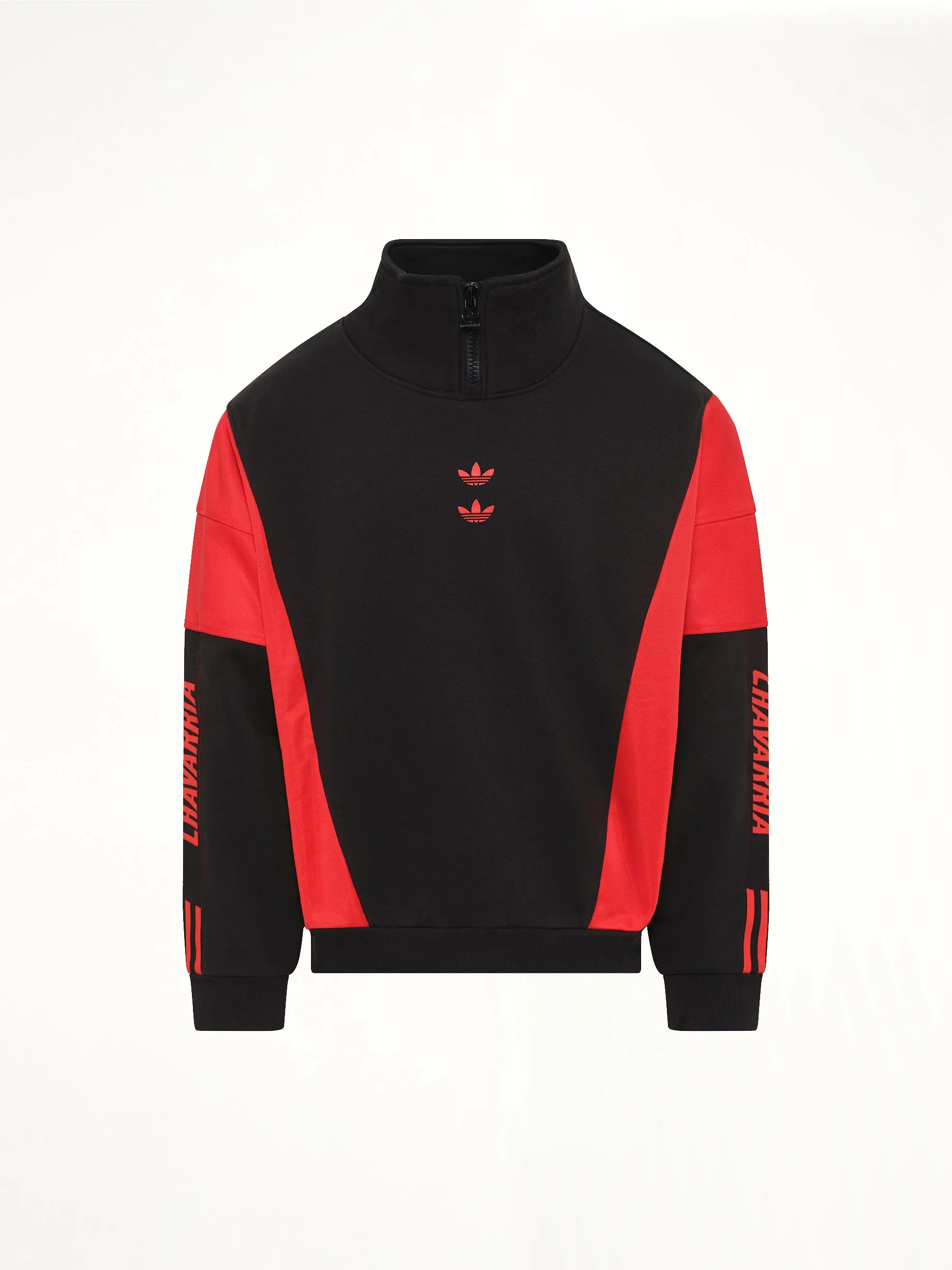 Adidas X Chavarria Watsonville Mockneck in Black/Red sold by MARAIS product image thumbnail 2