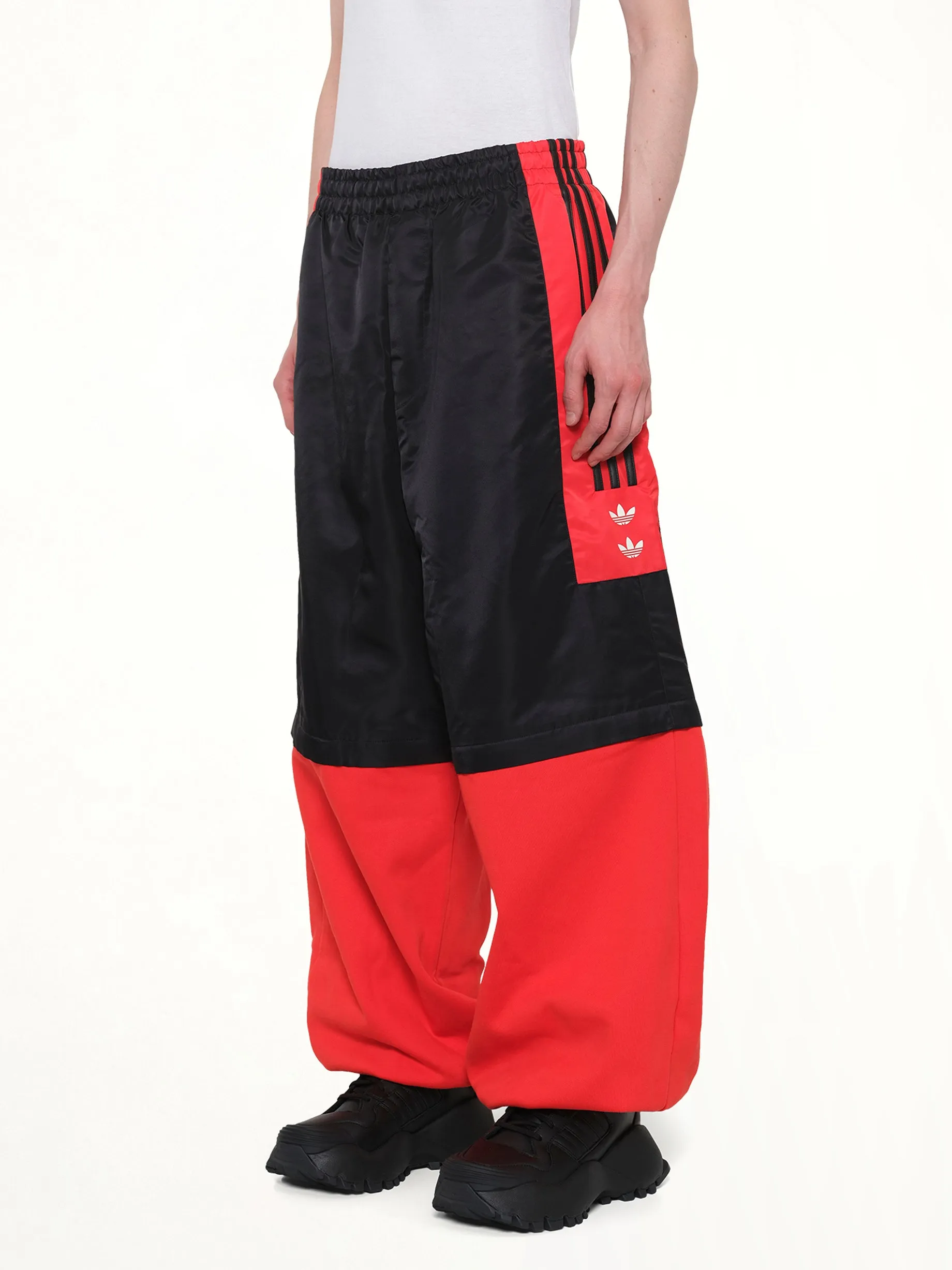 Adidas X Chavarria Gomez Zip Off Pant in Black/Red sold by MARAIS product image thumbnail 3