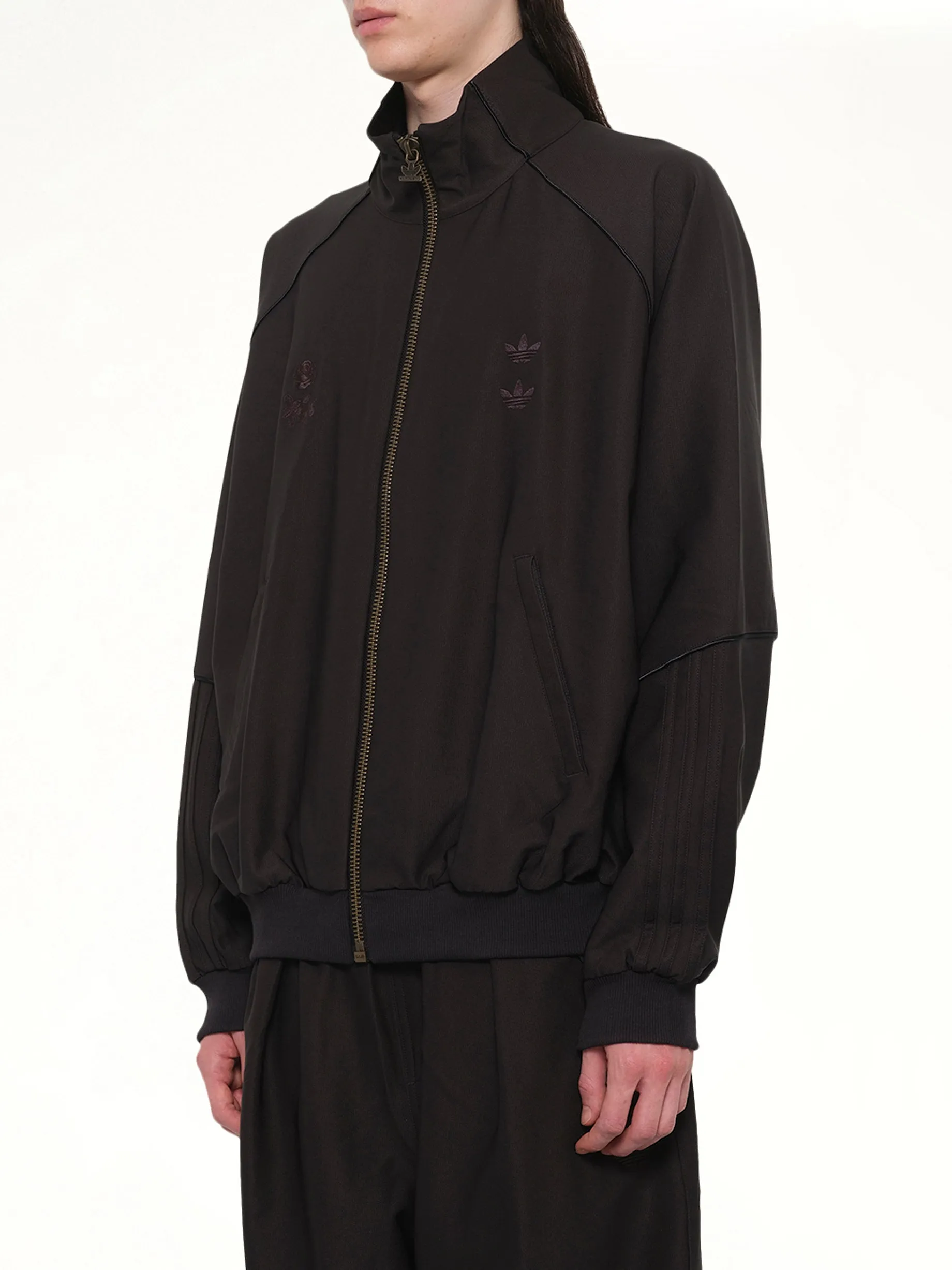 Adidas X Chavarria Twill Track Jacket in Black sold by MARAIS product image thumbnail 3