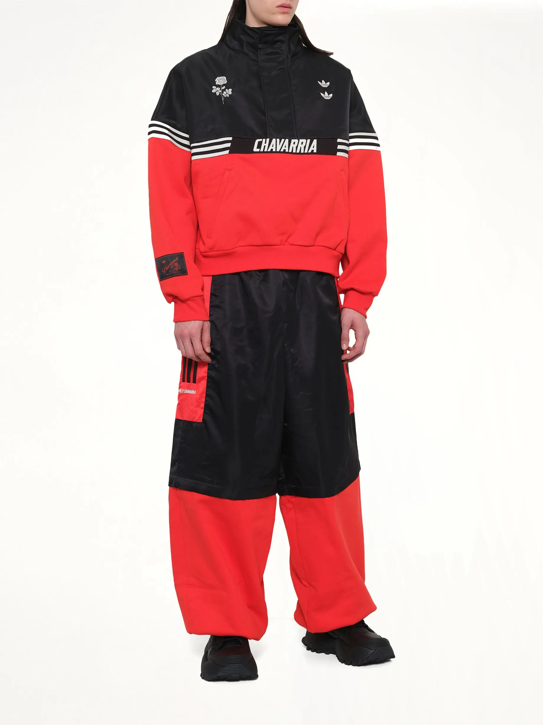 Adidas X Chavarria Gomez Half Zip in Black sold by MARAIS product image thumbnail 4