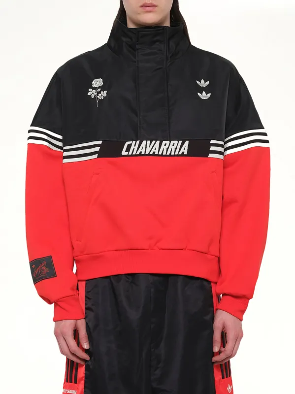 Adidas X Chavarria Gomez Half Zip in Black sold by MARAIS